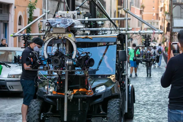 이탈리아 2020 이탈리아 로마에서 임파서블 세트에 카메라와 — 스톡 사진