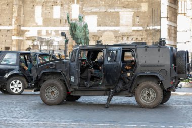 Roma, İtalya - 13 Ekim 2020: Roma, İtalya 'da 