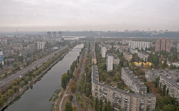 Панорама Киева Октября 2016 — стоковое фото