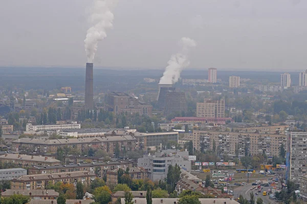 Πανόραμα Του Κιέβου Οκτωβρίου 2016 — Φωτογραφία Αρχείου