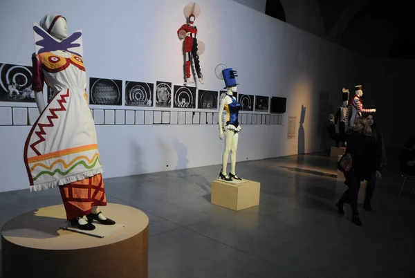 Exposición Kurbas Nuevos Mundos Complejo Nacional Cultural Artístico Museístico Arsenal — Foto de Stock