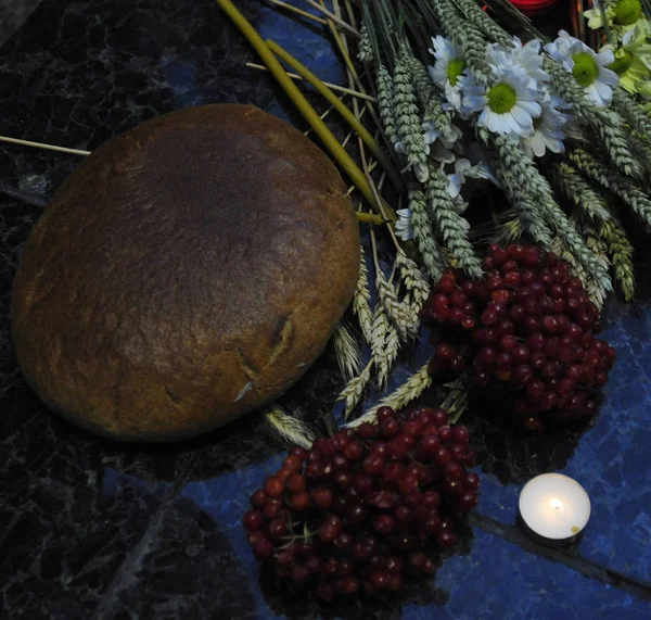 Den Ceremoni Som Hedrar Minnet Offren Hungersnöd Ukraina Territoriet Nationalmuseum — Stockfoto