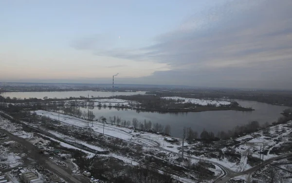 Lakes Nebrezh Kiev November 2018 — Stock Photo, Image