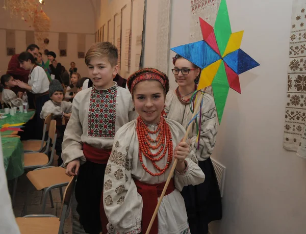 Festival Natal Infantil Oreli Kiev Dezembro 2016 — Fotografia de Stock