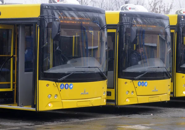 Kiev, yolların 2 Şubat 2017 alacak hangi bir hafta içinde yeni otobüs, tanıtımı.