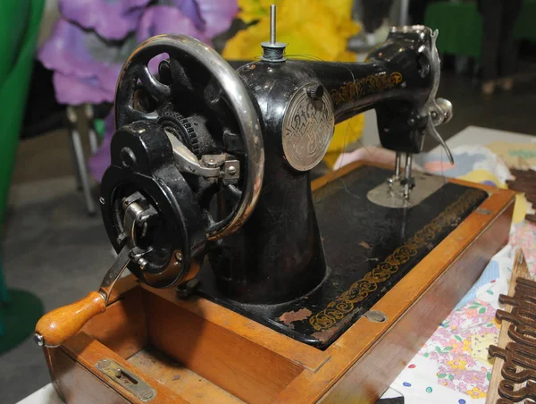 Old Sewing Machine Kiev — Stock Photo, Image