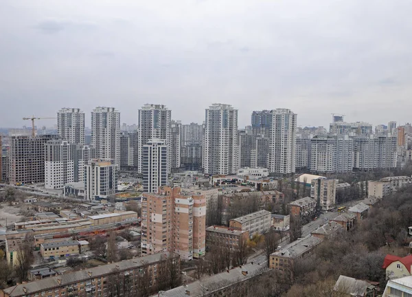Panorama Kiev Março 2019 — Fotografia de Stock
