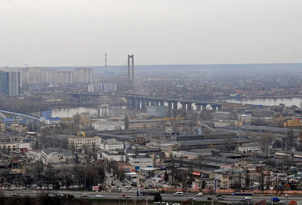 Panorama Kiev Março 2019 — Fotografia de Stock