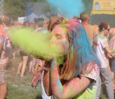 Kiev renk Holi Festivali, Haziran 15, 2019