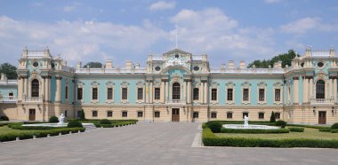 Mariyinsky Sarayı Kiev.Ukraine.Tören toplantıları için Ukrayna Cumhurbaşkanı ikamet.