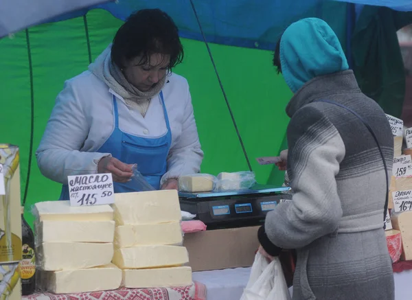 Kiev Gıda Fuarı Nisan 2017 — Stok fotoğraf