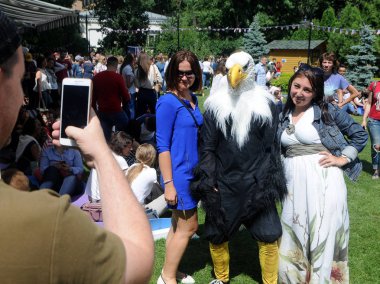 Amerikan Evi'nde ABD Bağımsızlık Günü kutlaması, Kiev, Temmuz 7, 2019