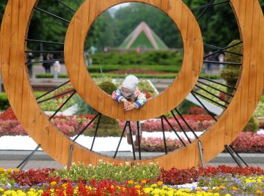 Kiev 'in Zafer Parkı' ndaki 
