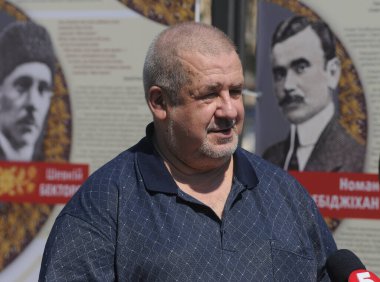 Kırım Tatar Halkı Mejlis Başkanı Chubarov 