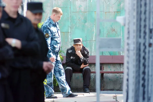 Russland Barnaul Mai 2017 Inhaftiert Hochsicherheitsgefängnis — Stockfoto