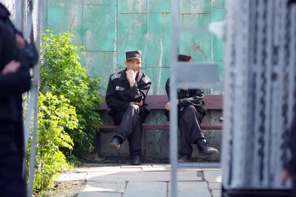 Russie Barnaul Mai 2017 Emprisonnée Prison Sécurité Maximale — Photo