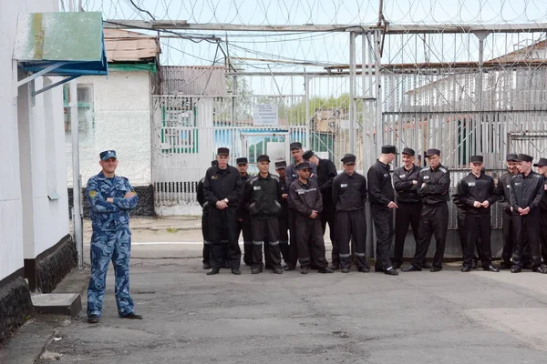 Russie Barnaul Mai 2017 Emprisonnée Prison Sécurité Maximale — Photo