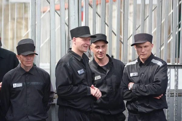Rosja Barnauł Maja 2017 Imprisoned Maximum Bezpieczeństwa Więzienia — Zdjęcie stockowe