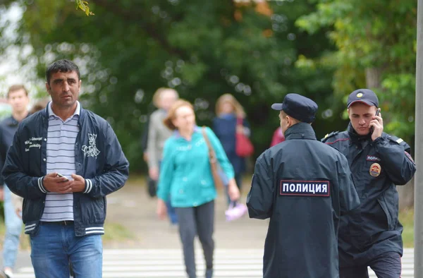 Barnaul Russland September 2018 Kundgebung Gegen Putins Politik Und Rentenreform — Stockfoto