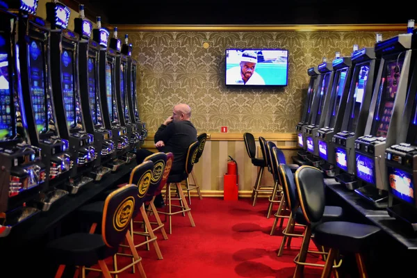 Κράι Αλτάι Ρωσία Σεπτεμβρίου 2018 Καζίνο Στον Τυχερών Παιχνιδιών Ζώνη — Φωτογραφία Αρχείου