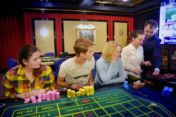 Κράι Αλτάι Ρωσία Σεπτεμβρίου 2018 Καζίνο Στον Τυχερών Παιχνιδιών Ζώνη — Φωτογραφία Αρχείου