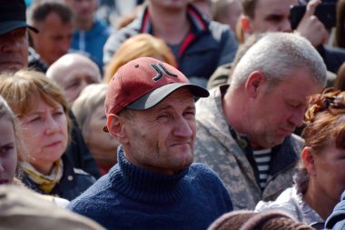 Barnaul, Rusya Federasyonu-Eylül 9, Putin'in politikası ve emeklilik reformuna karşı 2018.Rally