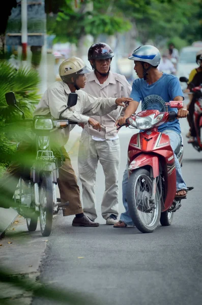 Nha Trang Vietnam Octobre 2018 Trafic Vietnam — Photo