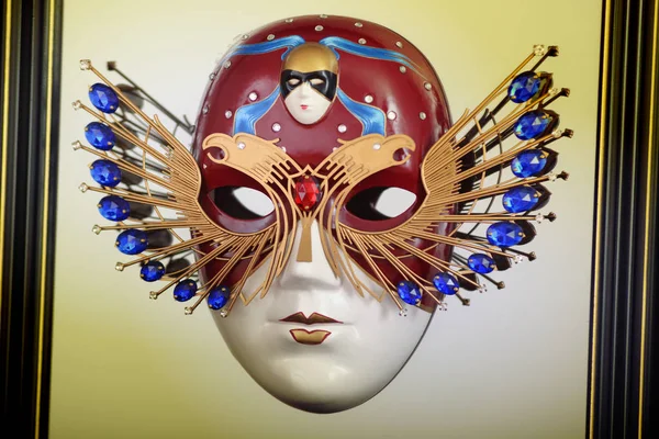 Russisk Nationalt Teater Pris Golden Maske Rammen - Stock-foto