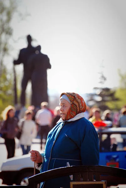 Barnaul Russie Mai 2011 Jour Victoire Dans Grande Guerre Patriotique — Photo