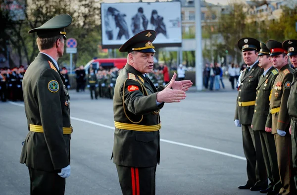 バルナウル ロシア 2015 ロシアの一般的な兵士の叫び — ストック写真