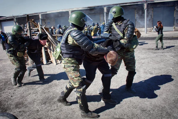 Novoaltaysk Rusland April 2019 Het Onderwijs Strafkolonie Voor Vrijlating Van — Stockfoto