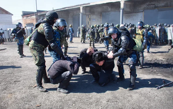 Novoaltaysk Rusland April 2019 Het Onderwijs Strafkolonie Voor Vrijlating Van — Stockfoto