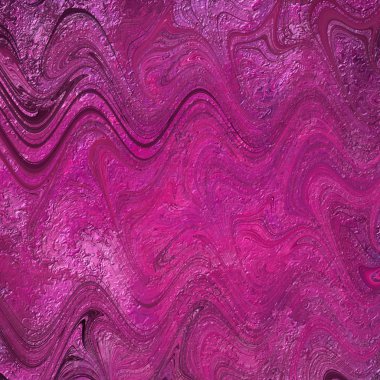 Arka plan dalgalar boşanmalar, bukleler ile parlak Lila, mor renk soyut çizilmiş dokulu.