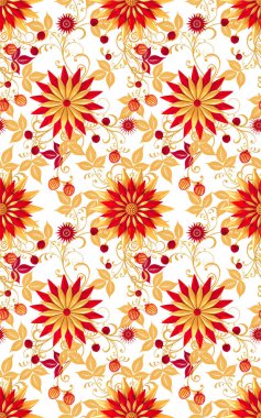 3d render. Altın stilize çiçekler, narin parlak bukleler, paisley element, dikişsiz desen. Oryantal tarzı arabesk. Parlak dantel.