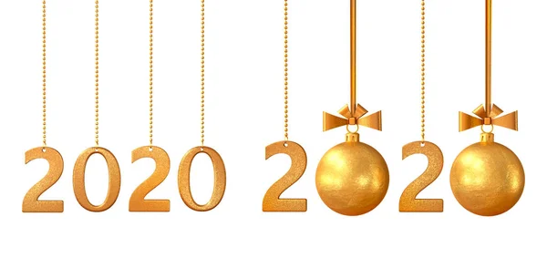 New Year Glanzende Gouden Bal Veelkleurige Decor Ster Krullen Kerstmis — Stockfoto