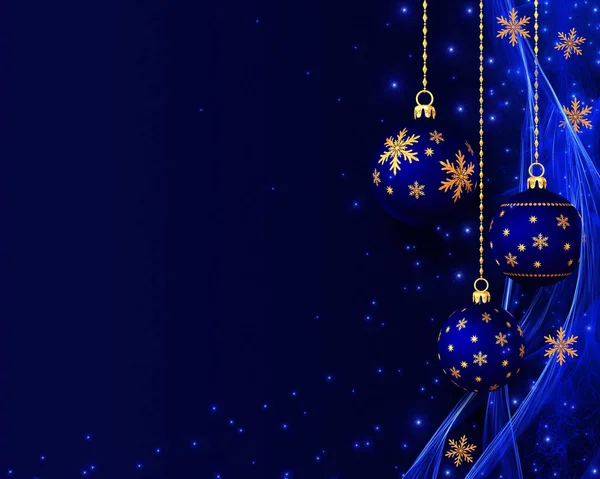 Christmas shining background New Year, gold snowflake, fantastic blurred cloud and sky gradient, soft focus, glittering sparkling stars, curls, burning lights, dream. 3d rendering