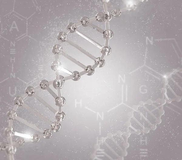 Medizinische Abstrakte Konzeptionelle Hintergründe Ketten Dna Rna Code Chemische Formeln — Stockfoto