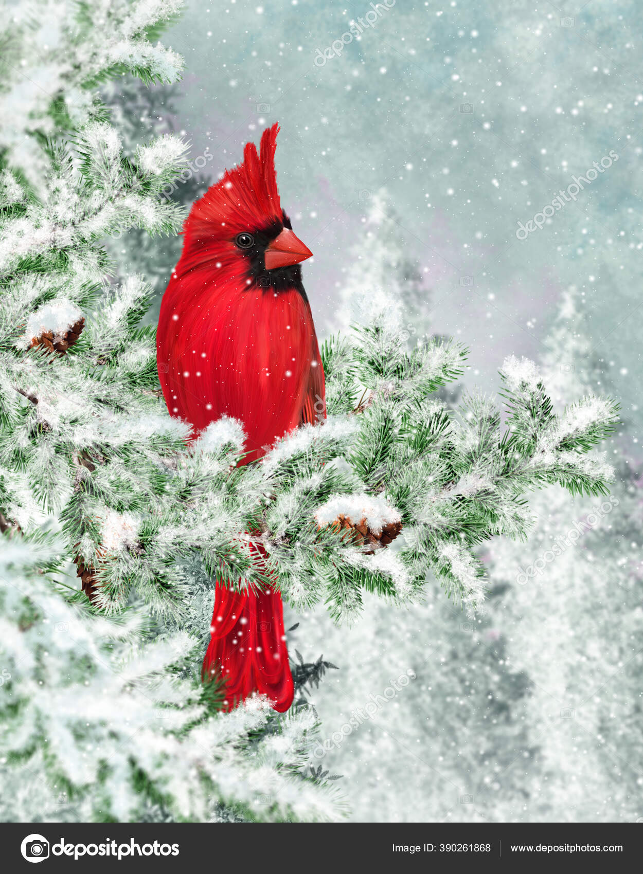 ᐈ A Red Bird Stock Drawings Royalty Free Red Cardinal Bird Pictures Download On Depositphotos