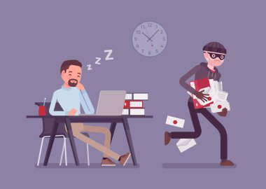 Belgeleri suç çalmak