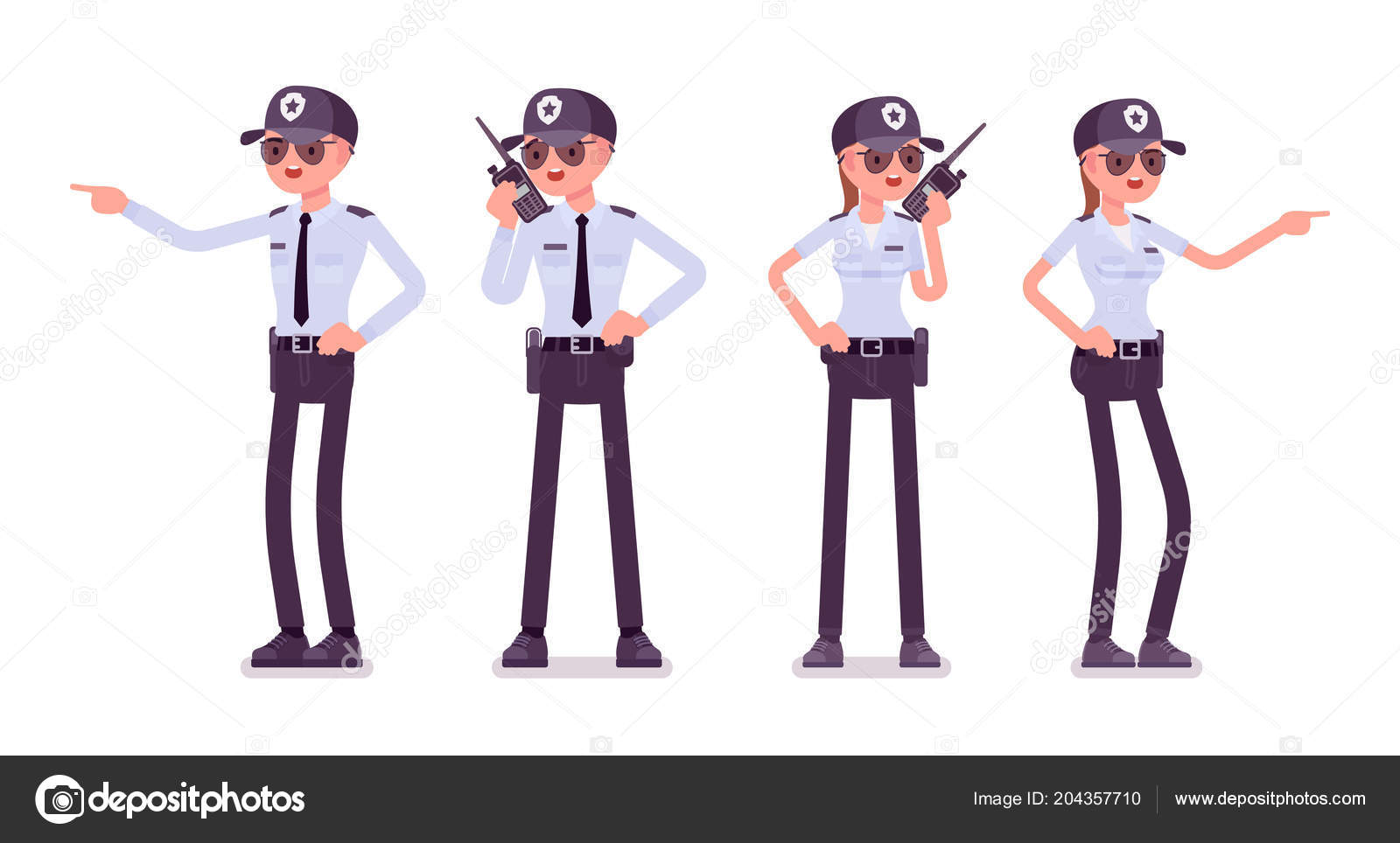 Dibujo animado del guarda de seguridad imágenes de stock de arte vectorial | Depositphotos Dibujo animado del guarda de seguridad imágenes de stock de arte vectorial | Depositphotos