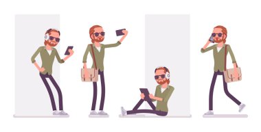 Kızıl saçlı delikanlı ve gadget'lar