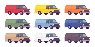 Van parlak renklerde ayarla