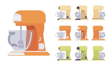 Mikser seti, mutfak ve kafe ekipmanları