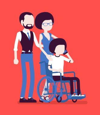 Engelli çocuğu olan aile