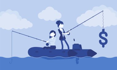 Para için Iş balıkçılık