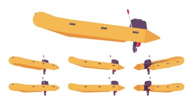 Dıştan motorlu şişme bot