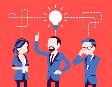 beyin fırtınası iş takım