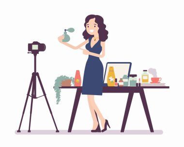 Güzellik blogcusu akışı