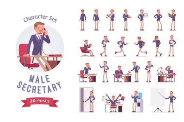 Erkek ofis sekreteri