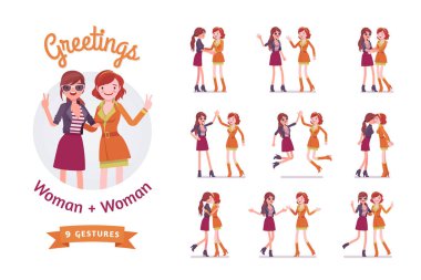 Dişi arkadaşlar seti